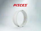 Jante avant 17 pouces blanche Pisces Custom pour Supermoto.