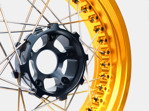 Beta- RR RX - Jeu de roues Supermotard à Deux Couleurs