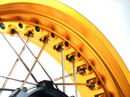 KTM EXC-F 250 – Paire de roues Supermoto Tubeless monochromes (Google Test)