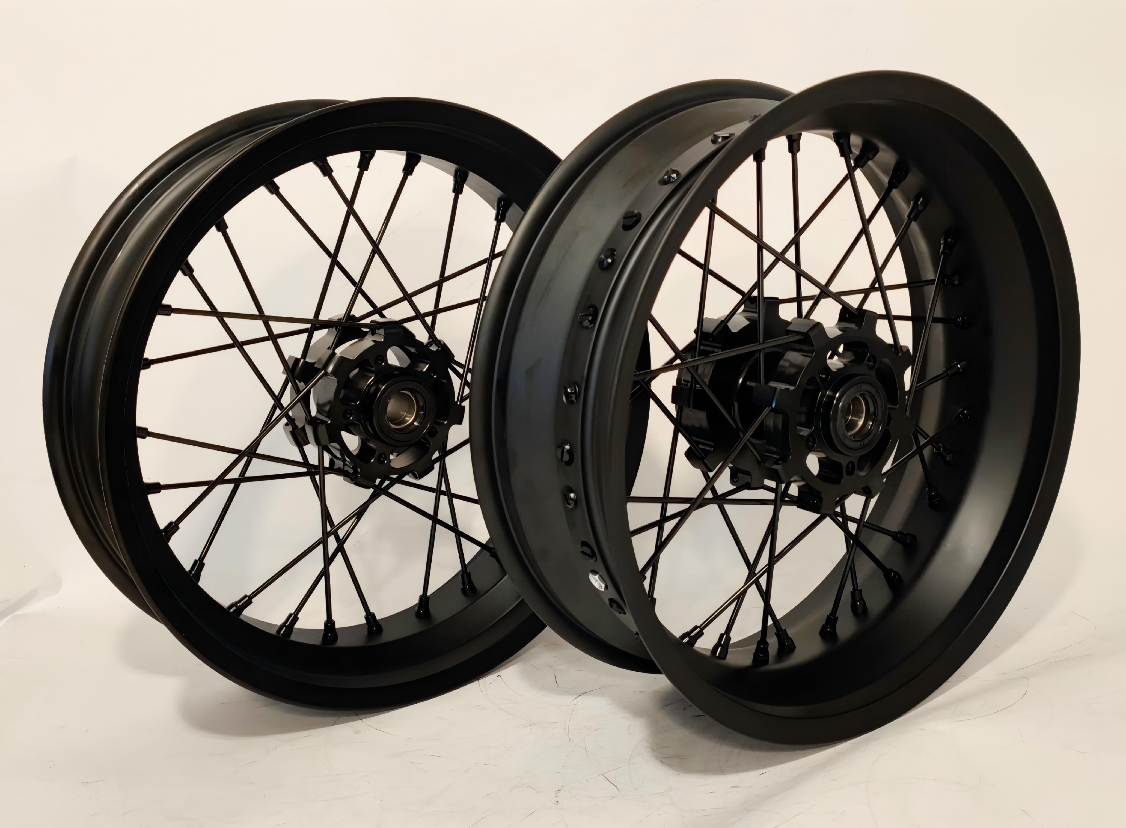 Jeu de roues Adventure à rayons tubeless PISCES Pro