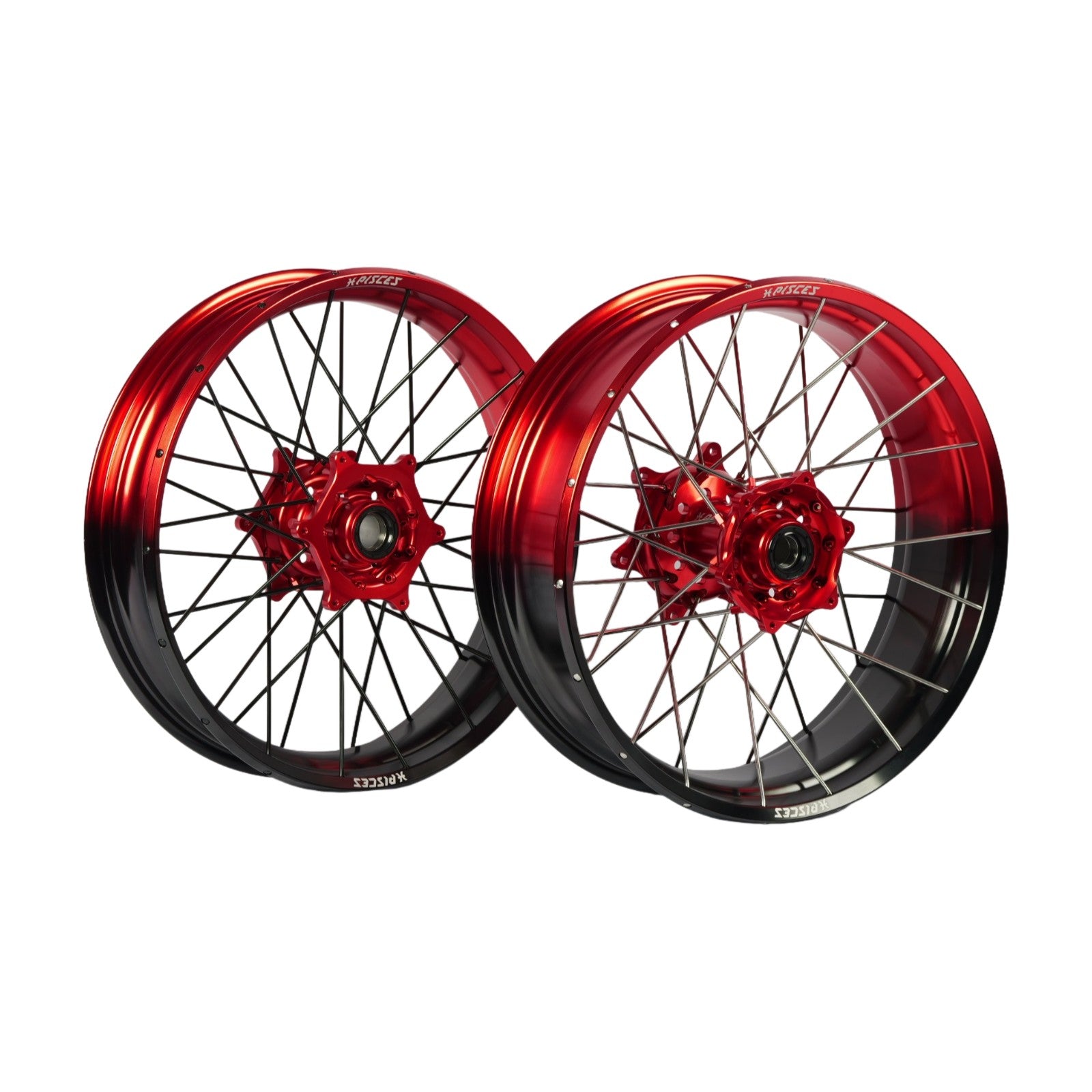 Jeu de roues Supermoto Tubeless PISCES Pro