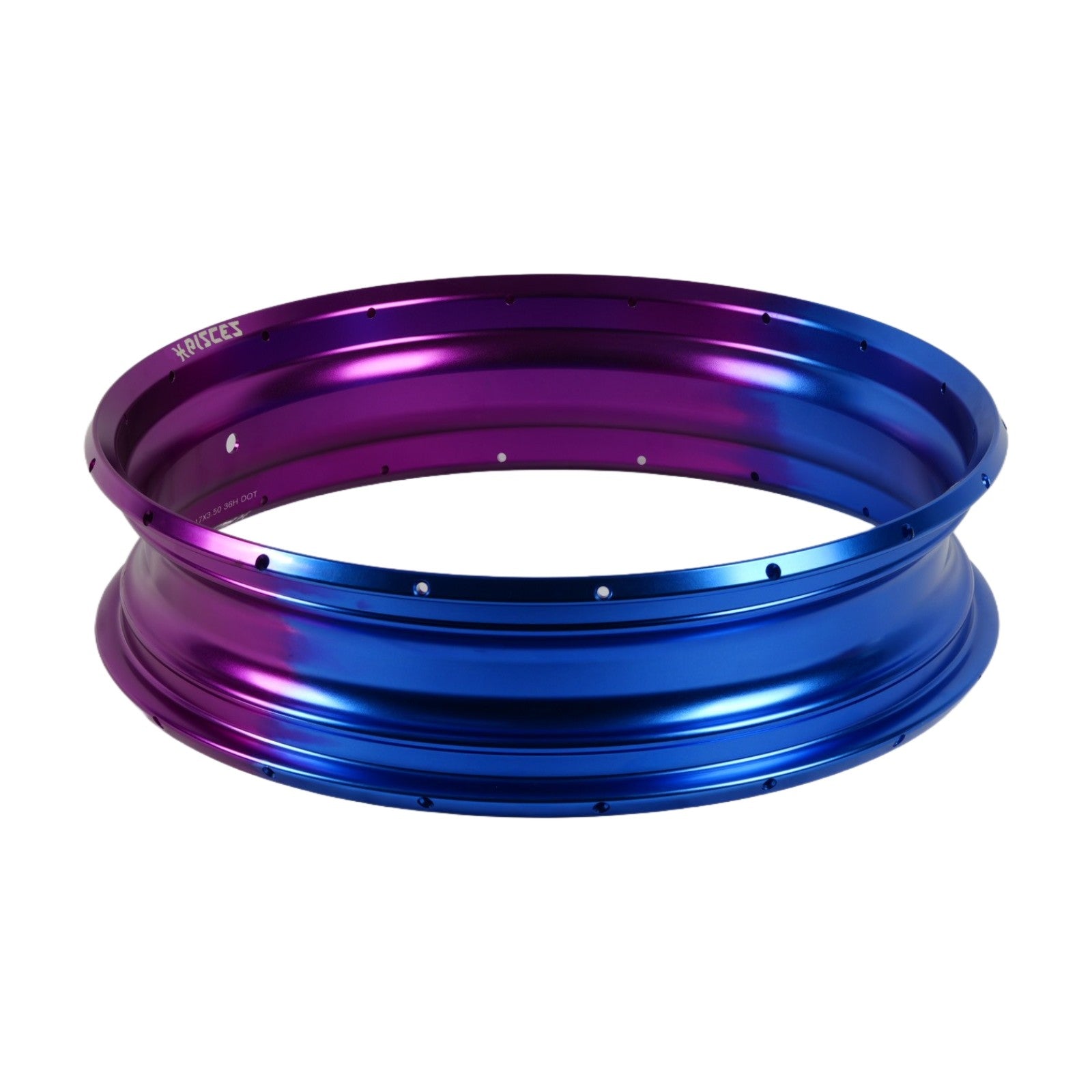 Cercle de Jante 17 Pouces en Aluminium CNC pour KTM, Husqvarna, Yamaha, Honda, Suzuki, Kawasaki