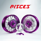 Ducati- Desmo - Kit de roues Supermotard couleur unique