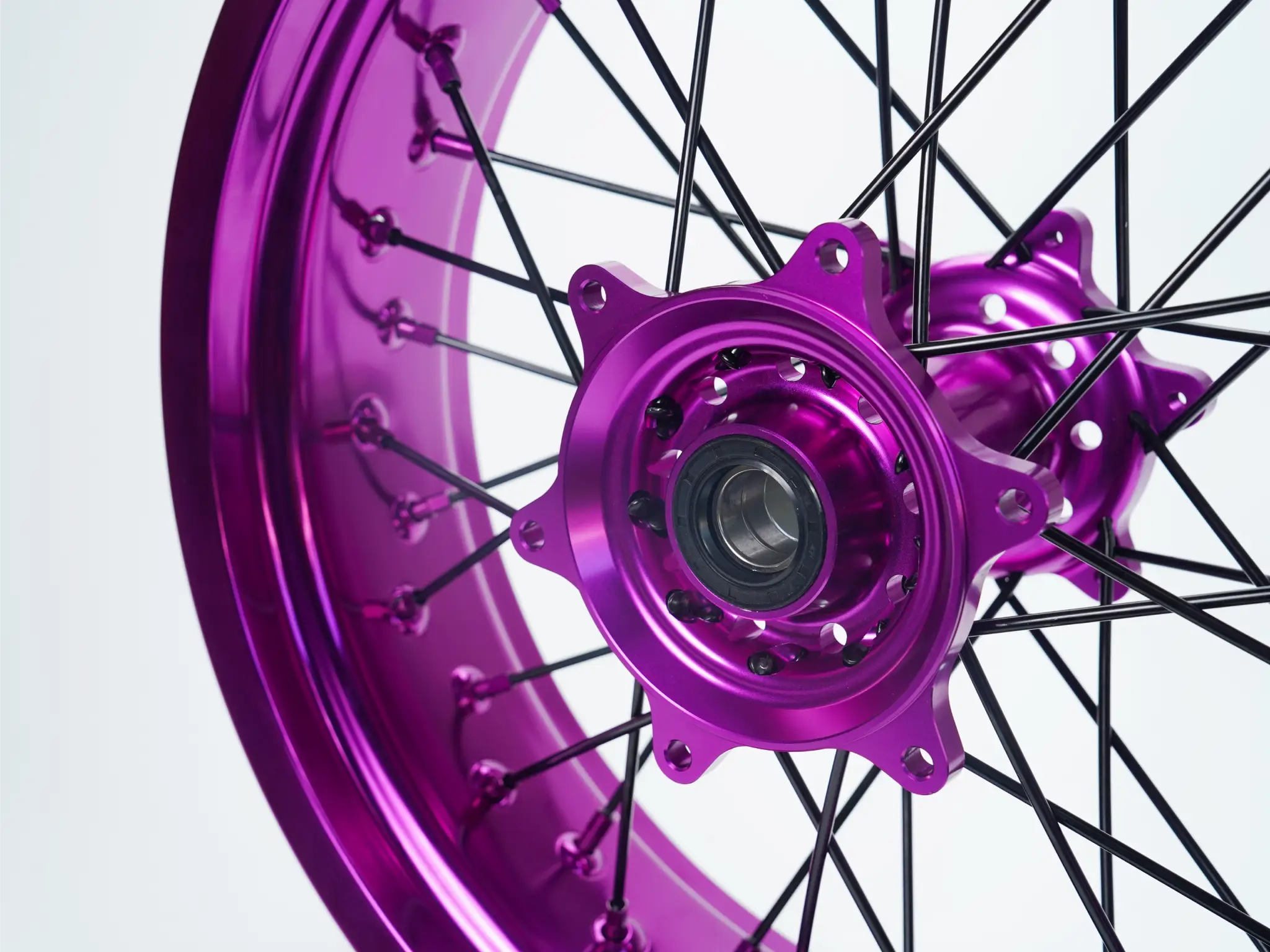 Beta RR RX - Jeu de roues Supermotard Tubeless couleur unique