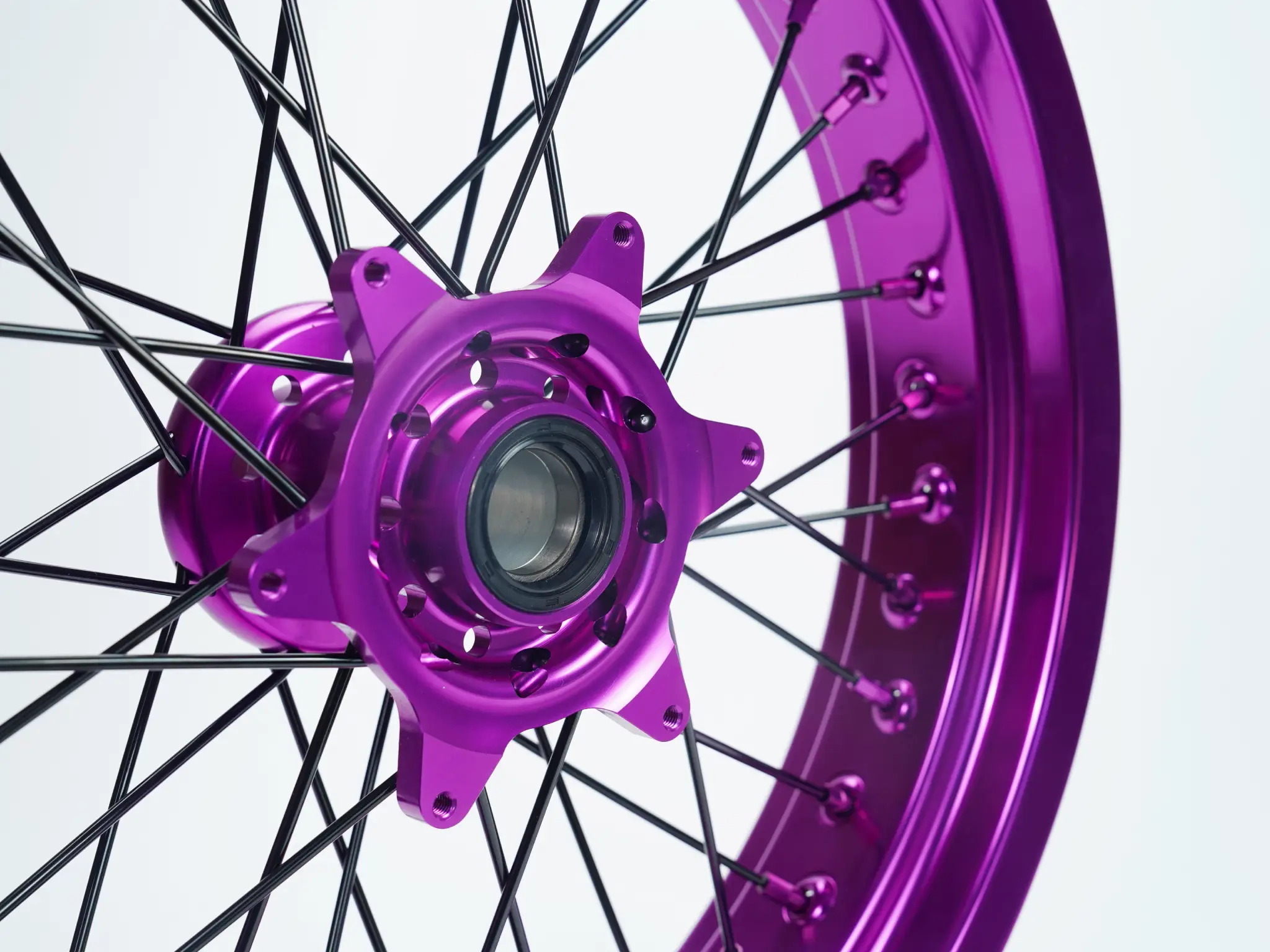 Beta RR RX - Jeu de roues Supermotard Tubeless couleur unique