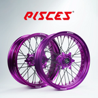 Beta RR RX - Jeu de roues Supermotard Tubeless couleur unique