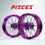 Beta RR RX - Jeu de roues Supermotard Tubeless couleur unique