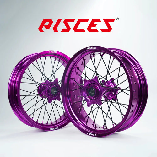 Beta RR RX - Jeu de roues Supermotard Tubeless couleur unique